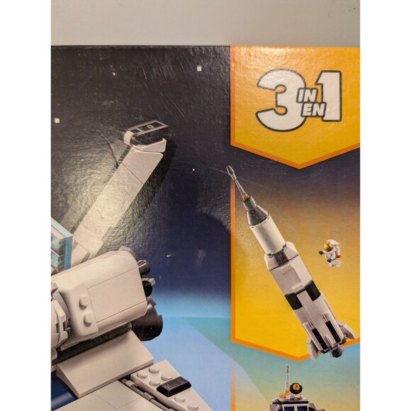 LEGO Creator 31117 Space Shuttle Adventure – 486 pcs – 3-in-1 – Retired – Sealed - Picture 2 of 8